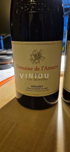 Rhône-dalen Ikke specificeret Domaine L'Amauve Les Merrelles 2022