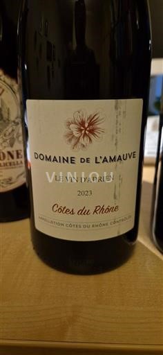 Rhônevallei Côtes-du-rhône Domaine L'Amauve Le Vin d'Adrien 2023