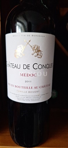 Bordeaux Médoc Château Conques 2011