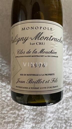 Borgoña No especificado Premier Cru Jean Boillot et Fils Clos de la Mouchère 1996