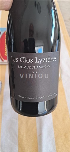 Vallée de la Loire Saumur-champigny Les Clos Lyzières 2018