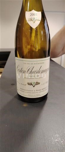 Borgonha Corton-charlemagne Grand Cru Domaine Gaston & Pierre Ravaut 2001
