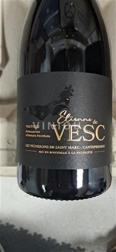 Rhônedalen Ventoux Les Vignerons de Saint Marc - Canteperdrix Etienne de Vesc 2023