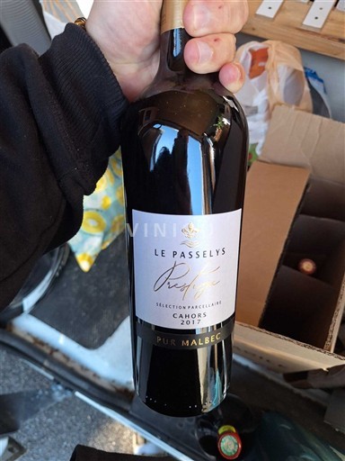 Tây Nam Cahors Le Passelys Prestige 2017