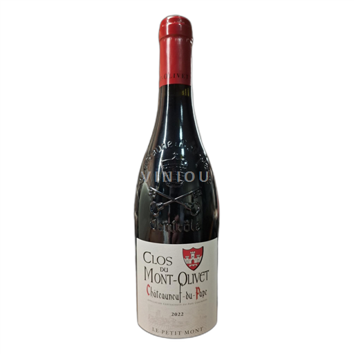 Rhônen laakso Châteauneuf-du-Pape Clos du Mont-Olivet Le Petit Mont 2022