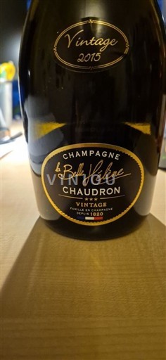 Champanhe Chaudron La Belle Hélène 2015