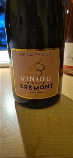 Champagne Sâm-panh Bernard Brémont Brut Rosé Không niên vụ