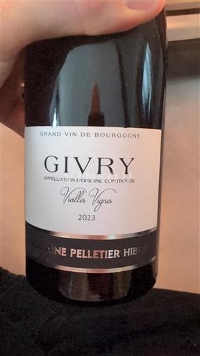 Бургундія Гіврі Domaine Pelletier Hibou Vieilles Vignes 2023