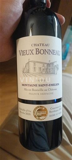 Bordeaux Montagne-Saint-Émilion Château Vieux Bonneau 2020