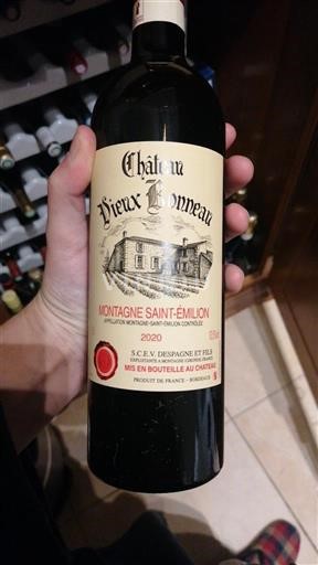 Bordeaux Montagne-saint-émilion Château Vieux Bonneau 2020