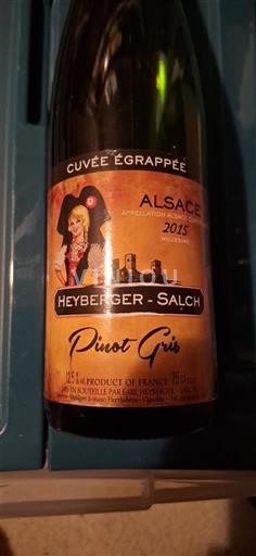 Alsace Heyberger-Salch Égrappée 2015