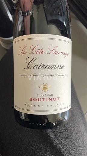 Rhônedalen Cairanne Boutinot La Côte Sauvage Icke årgångsbetecknad