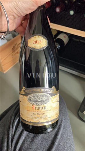 Borgoña Irancy Les Blanchots, Vieilles Vignes 2012