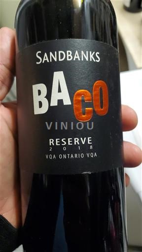 Ontario Không được chỉ định Sandbanks Baco Réserve 2018