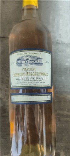 Bordeaux Graves Supérieures Château Cherchet-Desqueyroux 2014