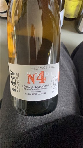 Sudoeste Côtes de Gascogne Domaine Uby N°4 2019