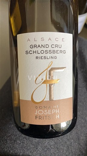 Alsasko Ryzlink Grand Cru Domaine Joseph Fritsch Grand cru Schossberg 2021