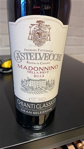 Toscana Chianti Classico Castelvecchi Madonnino della Pieve 2013