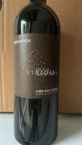 Calabria Cirò Librandi Duca Sanfelice 2021