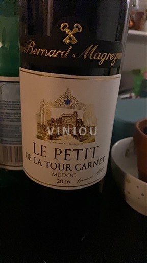 Bordeaux Médoc Château La Tour Carnet Le Petit de La Tour Carnet 2016