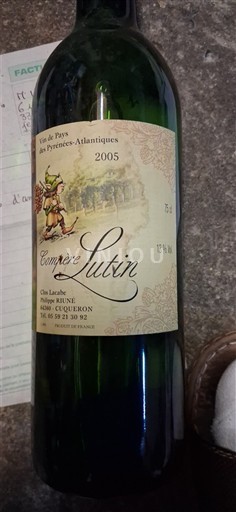 Tây Nam Pyrénées-Atlantiques Clos Labache Compère Lutin 2005