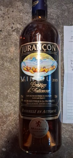 Tây Nam Jurançon Cote des Producteurs de Jurançon Prestige d'Automne 2015