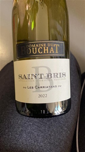 Borgonha Saint-Bris Domaine Bouchat Les Carriatans 2022