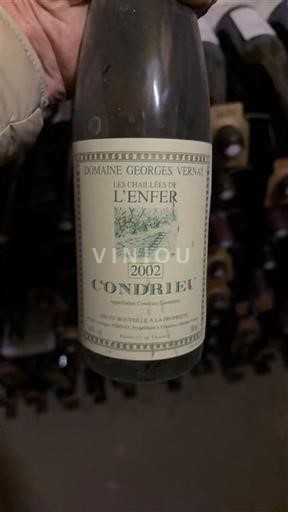 Thung lũng Rhône Condrieu Domaine Georges Vernay Les Chaillées de l'Enfer 2002