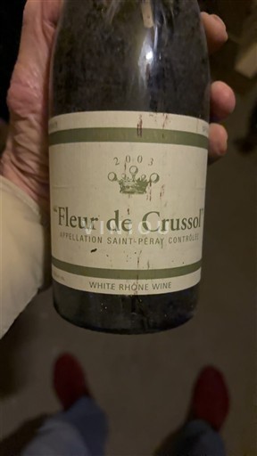 Vallée du Rhône Saint-Péray Fleur de Crussol 2003