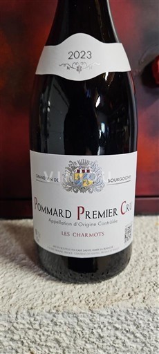 Burgundy Pommard Premier Cru Les Charmots 2023