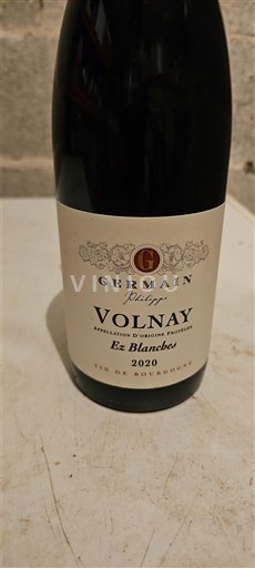 Borgogna Volnay Germain Les Blanches 2020