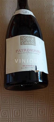 Corse Patrimonio Clos Teddi 2012 Không niên vụ