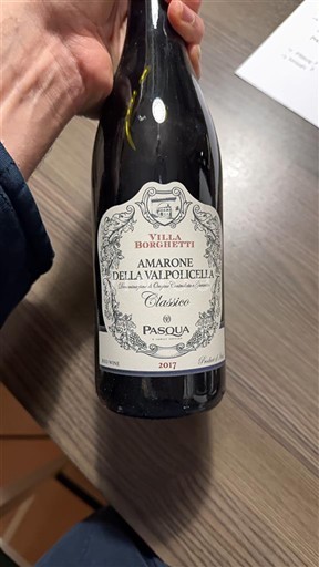 Vénétie Amarone della Valpolicella Villa Borghetti Classico 2017