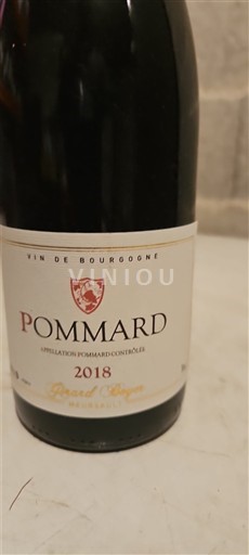 Burgundy Pommard Pernot-Béguin 2018