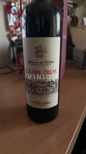 Basilicata Aglianico del Vulture Cantina di Barile Carpe Diem 2018