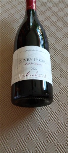 Burgundy Givry Premier Cru Michel Sarrazin Pied de Chaume 2020