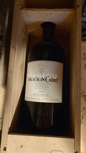 Bordeaux Baron Philippe De Rothschild Mouton Cadet 2002