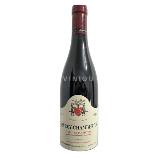 Burgundy Gevrey-Chambertin Geantet-Pansiot 1er Cru Le Poissonnot 2013