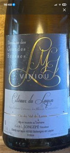 Loiretal Coteaux-du-Layon Domaine S Grandes Brosses Ohne Jahrgang