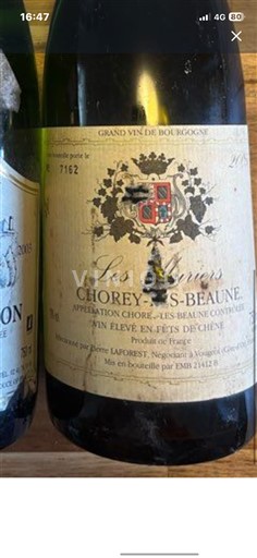 Burgundsko Chorey-lès-Beaune Domaine Lapostolle Les Lysines 2003