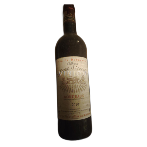 Bordeaux Château La Rose d'Ansouhait 2010