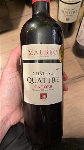 Tây Nam Cahors Château Quatre Malbec 2018