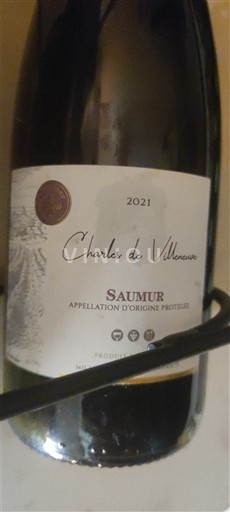 Thung lũng sông Loire Saumur Charles de Villeneuve 2021