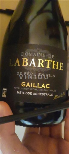 Tây Nam Gaillac Domaine Labarthe Không niên vụ