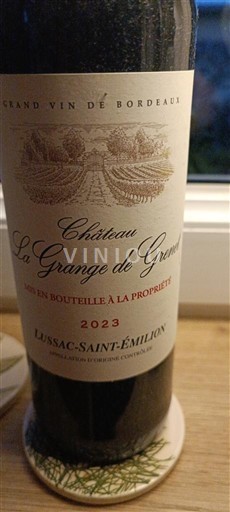 Bordeaux Lussac-Saint-Émilion Château La Grange de Grenet 2023