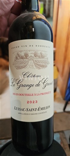 Bordeaux Lussac-saint-émilion Château La Grange de Grenet 2023