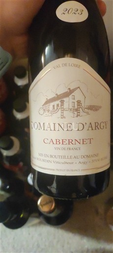 Loirevallei Niet gespecificeerd Domaine Argy Cabernet 2023
