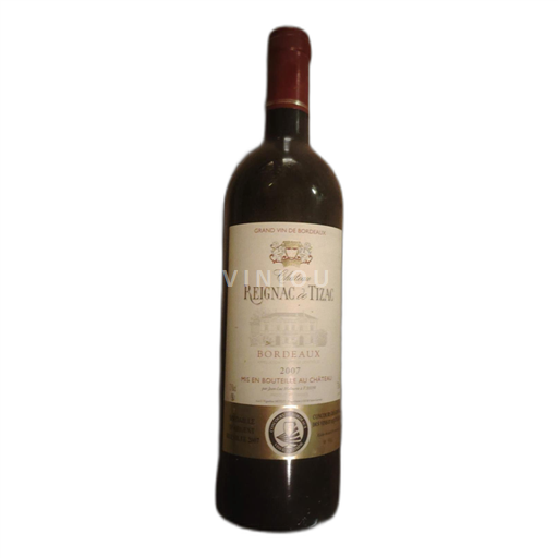 Burdeos Bordeaux Château Reignac de Tizac 2007