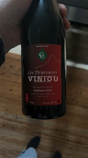 Rhônevallei Côtes-du-rhône Guillaume Gilles Les Peyrouses 2022