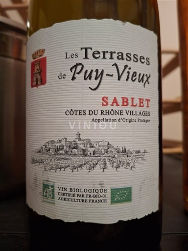 Rhônevallei Côtes-du-rhône Les Terrasses du Puy Vieux 2024